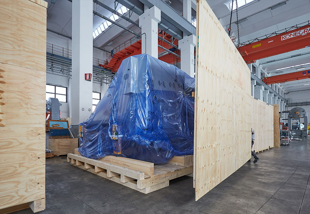 Plywood crates - industrial packaging Transpack